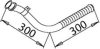 DINEX 50250 Exhaust Pipe